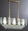 Versailles Golden Crystal 3C LED Chandelier for Dining Room