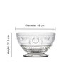 Versailles Transparent Glass ( Set of 6 ) Bowl