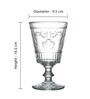 Versailles Transparent Glass ( Set of 6 ) Wine Glass