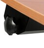 Versatable Metal Portable Table in Brown Finish