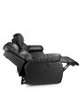 Versatil Leatherette  Motorized 3 Seater Recliner In Black Colour