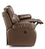 Versatil Leatherette  Motorized 3 Seater Recliner In Brown Colour