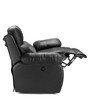 Versatil Leatherette Motorized 2 Seater Recliner In Black Colour