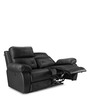 Versatil Leatherette Motorized 2 Seater Recliner In Black Colour
