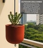 Set Of 2 Red Terracotta Plant Pot