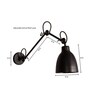 Versatile Swivel Black Wall Sconce