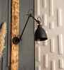 Versatile Swivel Black Wall Sconce