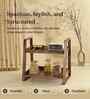 Versatile Wooden Kitchen Organizer | Spice Rack