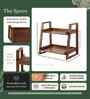 Versatile Wooden Kitchen Organizer | Spice Rack