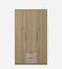 Verta 3 Door Wardrobe In Santana Oak & Bamboo Flute Finish