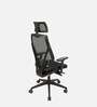 Verta Breathable Mesh HB Ergonomic Chair in Black Colour