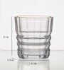 Vertical Crystal Cut 300ml (Set of 2) Whiskey Glass