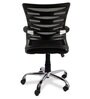 Vertigo Ergonomic Mesh Office Chair Mid Back In Black Colour
