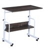 Verto Large Height Adjustable Study Table in Asian Dark Finish