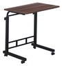 Verto Small Height Adjustable Study Table in Coach Wood Finish