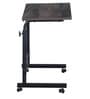 Verto Small Height Adjustable Study Table in Asian Dark Finish