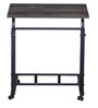 Verto Small Height Adjustable Study Table in Asian Dark Finish