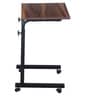 Verto Small Height Adjustable Study Table in Coach Wood Finish