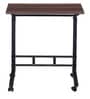Verto Small Height Adjustable Study Table in Coach Wood Finish