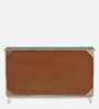 Verve Solid Wood Sideboard In Blue and White Colour