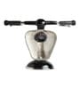 Silver Vespa Table Clock
