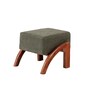 Vesper Fabric Ottoman In Olive Colour