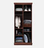 Vesper 2 Door Wardrobe in Brown Colour