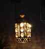 Vespera Gold Iron Hanging Light | Inbuilt LED | without Bulb | Eliante