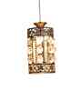 Vespera Gold Iron Hanging Light | Inbuilt LED | without Bulb | Eliante