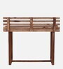 Wiesmen Sheesham Wood Writing Table In Rustic Teak Finish