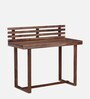 Wiesmen Sheesham Wood Writing Table In Rustic Teak Finish