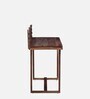 Wiesmen Sheesham Wood Writing Table In Rustic Teak Finish