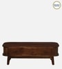 Vestfold Sheesham Wood Shutter Coffee Table In Scratch Resistant Provincial Teak Finish