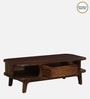 Vestfold Sheesham Wood Shutter Coffee Table In Scratch Resistant Provincial Teak Finish
