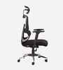 Vestra High Back Ergonomic Chair In Black Finish