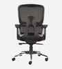 Vestra Medium Back Ergonomic Chair In Black Finish