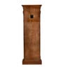 Veteran Linden Wood Grandfather Pendulum Clock In Brown