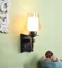 Veyra Gold and Brown Iron Wall Light  | E27 holder | without Bulb |  Eliante