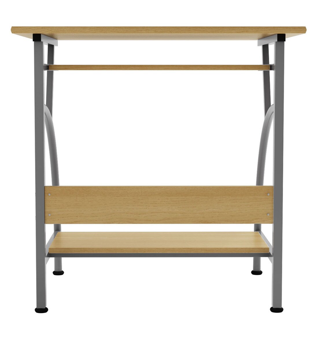 Buy Vibe Computer Table in Beech Colour by Nilkamal Online Computer