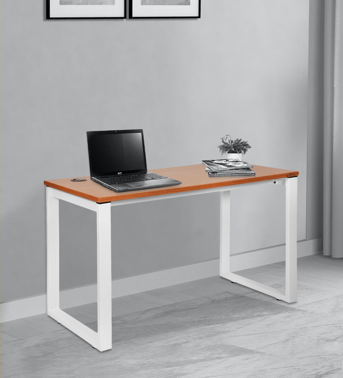 Buy Victoria Study Table In Natural Teak White Colour By Office Today Online Modern Writing Tables Tables Furniture Pepperfry Product