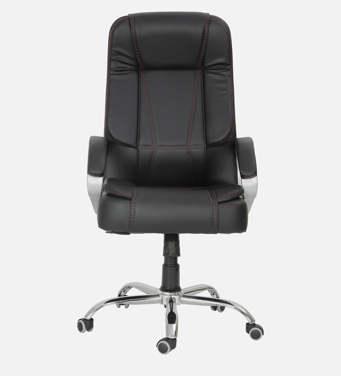 Buy Vienna Leatherette High Back Executive Chair in Black Colour
