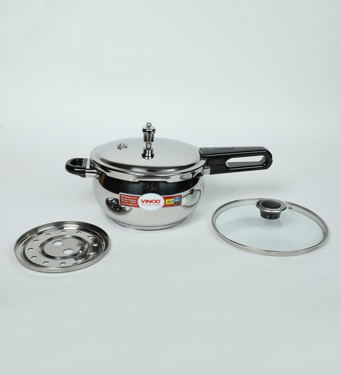 Buy Induction Base Splendid Plus Outer Lid Stainless Steel Pressure