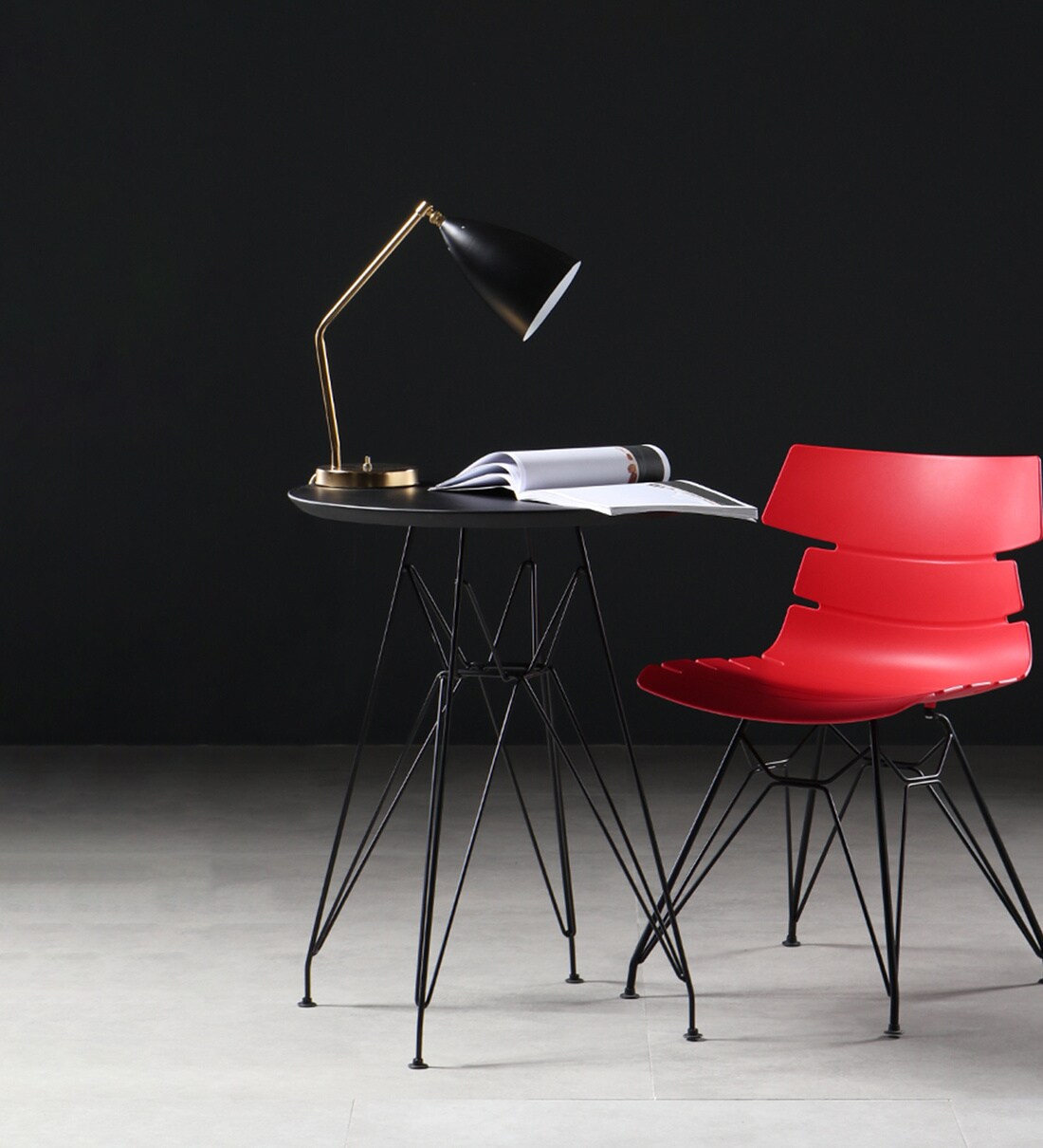 Buy Smith Patio Table In Black Colour By Workspace Interio Online Patio Tables Sets Tables Furniture Pepperfry Product