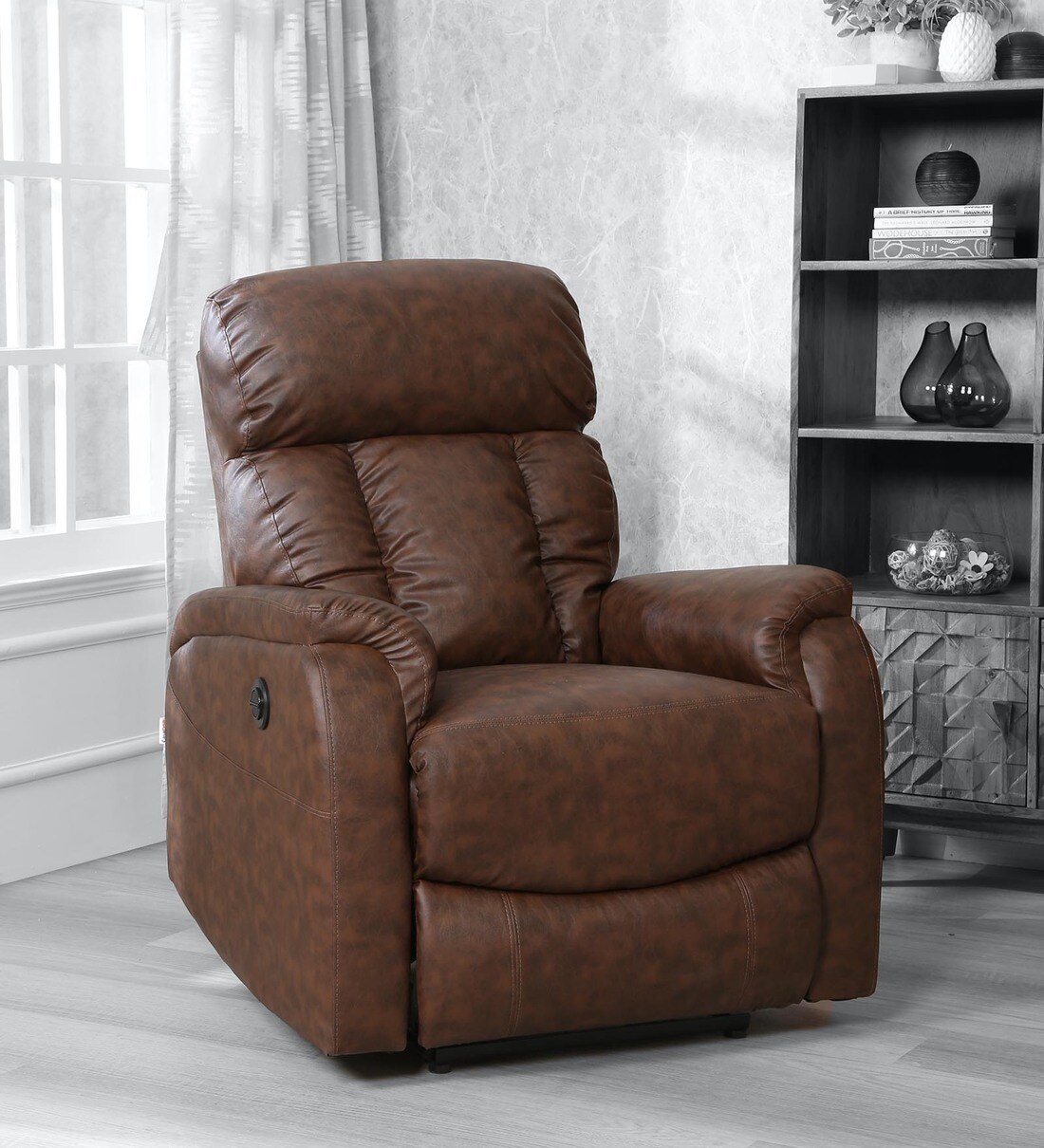 pepperfry recliner sofa