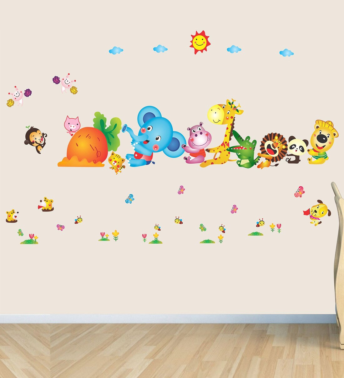 cartoon wall stickers bedroom