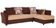 Victoria LHS Sectional Sofa in Beige Brown Colour