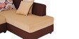 Victoria LHS Sectional Sofa in Beige Brown Colour