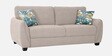 Virginia Boucle Fabric 3 Seater Sofa In Grey Colour