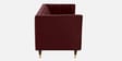 Vito Velvet 2 Seater Sofa in Wine Colour
