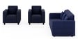 Viva Sofa Set (3+1+1) Seater in Blue Colour